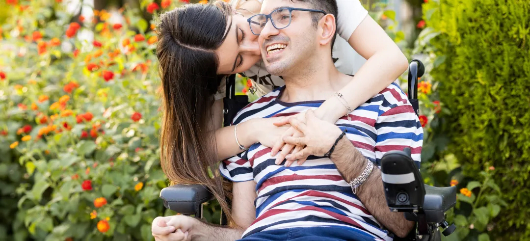 Persona con una invalidez